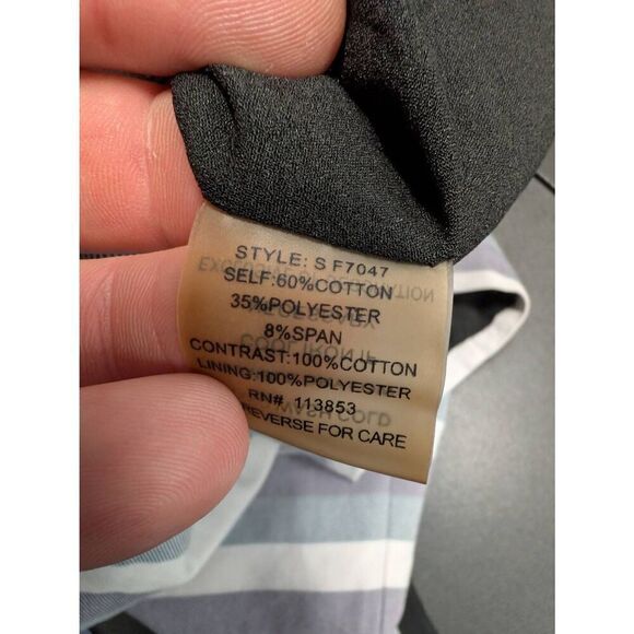 41Hawthorn Women's Iris Skirt Green Purple Striped Size Small - Picture 5 of 5